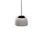 Santa & Cole Ceramic HeadHat LED Lampada a sospensione nero/bianco, small
