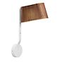 Secto Design Owalo 7030 Lampada da parete LED walnuss, rivestito