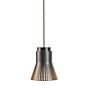 Secto Design Petite 4600, lámpara de suspensión negro, laminado/ cable textil negro