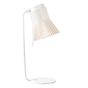 Secto Design Petite 4620 Bordlampe hvid, lamineret