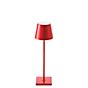 Sigor Nuindie Lampe de table LED rouge cerise