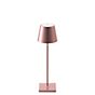 Sigor Nuindie, lámpara de sobremesa LED oro rosa , artículo en fin de serie