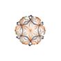 Slamp La Vie Ceiling- and Wall Light bernstein - 34 cm