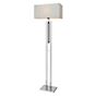 Sompex City Floor Lamp white/polished stainless steel