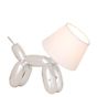 Sompex Doggy Table Lamp white/chrome