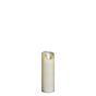 Sompex Shine Bougie en cire véritable LED ø5 x 17,5 cm, ivoire, pour batterie , fin de série