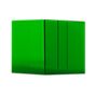 Tecnolumen Cubo de vidrio para Cubelight verde