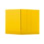 Tecnolumen Cubo di vetro per Cubelight giallo