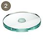 Tecnolumen Spare parts for Wagenfeld WG 25 GL Table Lamp No. 2, glass base