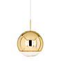 Tom Dixon Mirror Ball Hanglamp LED goud - ø25 cm