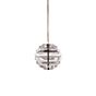 Tom Dixon Press Sphere Pendant Light LED transparent - 2.700 K - ø14,5 cm