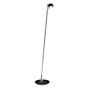 Top Light Puk! 80 Avantgarde Floor Lamp LED black matt/chrome - lens clear