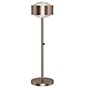 Top Light Puk Maxx Eye Table Lampe de table LED nickel mat - 47 cm