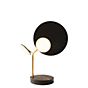 Tunto Ballon Lampe de table LED marbre noir/noir - Casambi