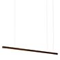 Tunto LED28 Pendant Light LED walnut - 120 cm - dali