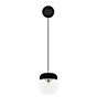 Umage Acorn Cannonball, lámpara de suspensión negra negro/acero inoxidable