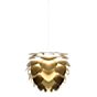 Umage Aluvia Brass, lámpara de suspensión ø40 x 30 cm, cable blanco