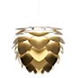 Umage Aluvia Brass, lámpara de suspensión ø59 x 48 cm, cable blanco