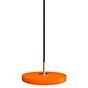 Umage Asteria Micro Hanglamp LED oranje - Cover messing