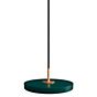 Umage Asteria Micro Pendant Light LED green - Cover brass , Warehouse sale, as new, original packaging
