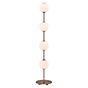 Umage Audrey Floor Lamp LED braas/opal glass