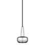Umage Clava, lámparas de suspensión acero inoxidable - cable negro , artículo en fin de serie