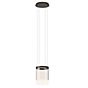 Vibia Guise Pendelleuchte LED rund graphit - Sensor - 33 cm