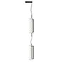 Vibia Guise Suspension LED 2 foyers graphite