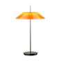 Vibia Mayfair 5500 Lampe de table LED graphite/orange