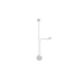 Vibia Pin Applique LED 2 foyers blanc - à droite