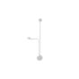 Vibia Pin Applique LED 2 foyers blanc - à gauche