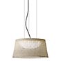 Vibia Wind, lámpara de suspensión LED marrón - H. 64 cm