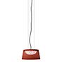 Vibia Wind, lámpara de suspensión LED rojo - H. 30 cm