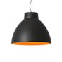 Wever & Ducré Bishop 8.0, lámpara de suspensión negro/dorado