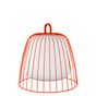 Wever & Ducré Costa Lampe sans fil LED Cage, orange