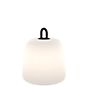 Wever & Ducré Costa Lampe sans fil LED ovale noir