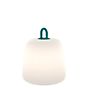 Wever & Ducré Costa Trådløs Lampe LED oval lyseblå