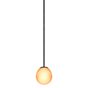 Wever & Ducré Dro, lámpara de suspensión amarillo - ø12,5 cm