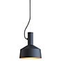 Wever & Ducré Roomor 1.2, lámpara de suspensión negro/dorado - 2,5 m
