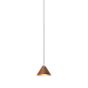 Wever & Ducré Shiek 1.0 LED lampenkap koper/plafondkapje zwart , uitloopartikelen