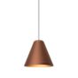 Wever & Ducré Shiek 5.0 LED shade copper/ceiling rose white