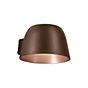 Wever & Ducré Swam 2.0, lámpara de pared LED marrón