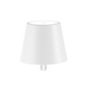 Zafferano Poldina Stopper Lampada ricaricabile LED bianco opaco