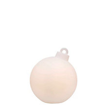 8 seasons design Shining Christmas Ball, lámpara de suelo blanco - ø33 cm - incl. bombilla
