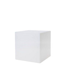 8 seasons design Shining Cube Bodenleuchte weiß - 33 cm - inkl. Leuchtmittel