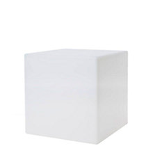 8 seasons design Shining Cube Lampe au sol blanc - 43 - incl. ampoule , Vente d'entrepôt, neuf, emballage d'origine