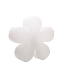 8 seasons design Shining Flower Tischleuchte weiß - ø40 cm - inkl. Leuchtmittel , Lagerverkauf, Neuware