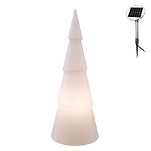 8 seasons design Shining Tree round Floor Light 100 cm - incl. lamp - incl. solar module