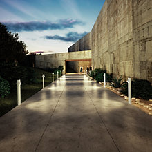 Artemide Ciclope 90 due, bolardo — imagen 3