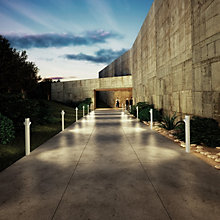 Artemide Ciclope 90 uno, bolardo — imagen 3